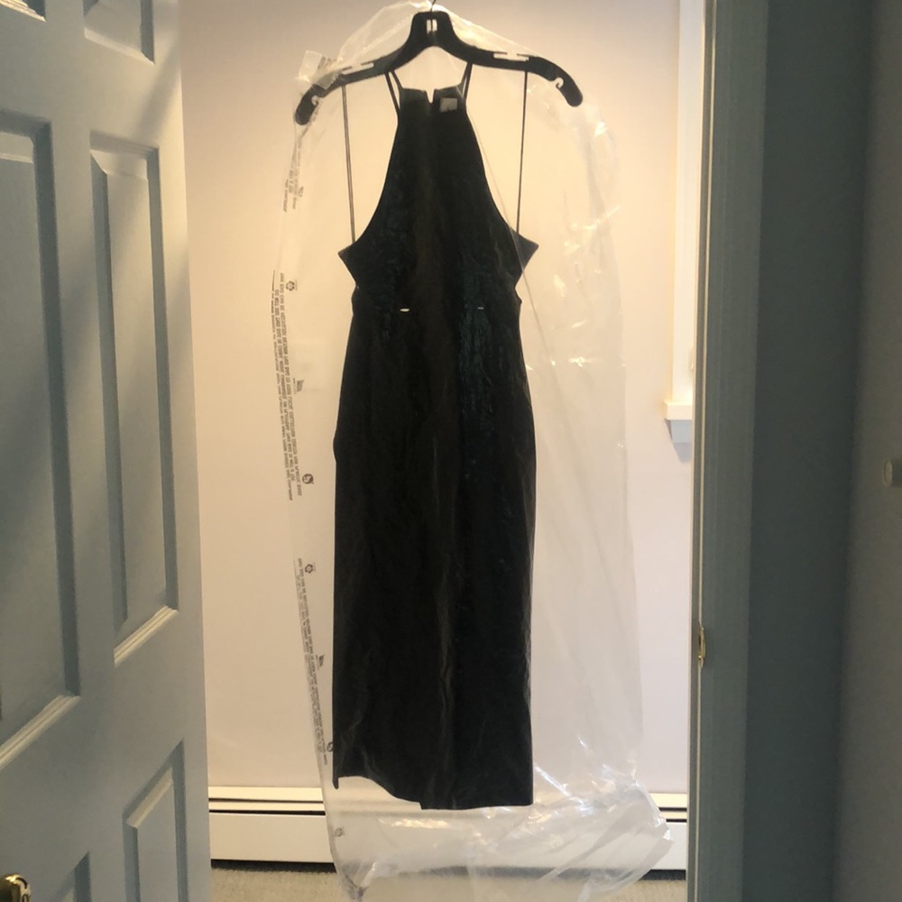 Cinq À Sept Black Yael Cutout Crepe Dress - Picture 4 of 6
